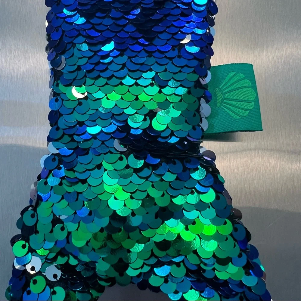 Disney The Little Mermaid Sequins Mermaid Tail Pencil Case